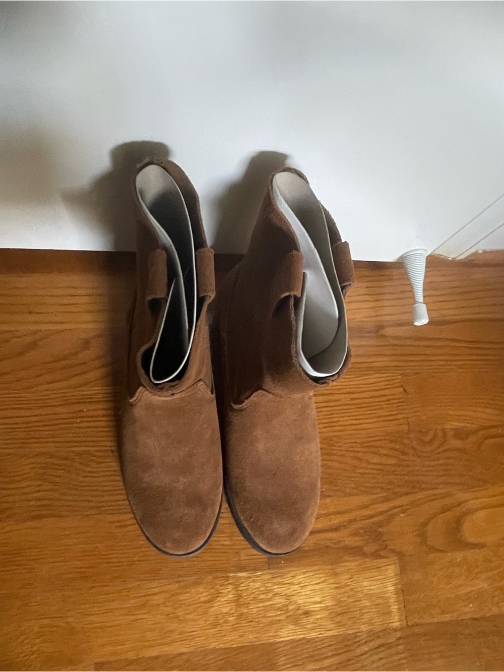 American Eagle Outfitters Brown Suede Ankle Boots - Picture 4 of 8
